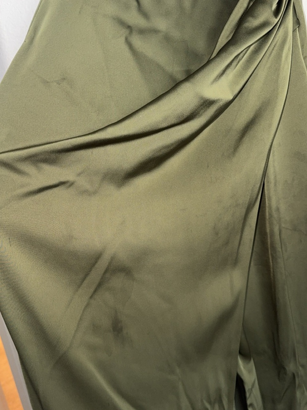 BIRDY GREY: BRIDESMAID DRESS MARTINI GREEN - MATTE SATIN -
STYLE: the Lydia - Picture 11 of 11
